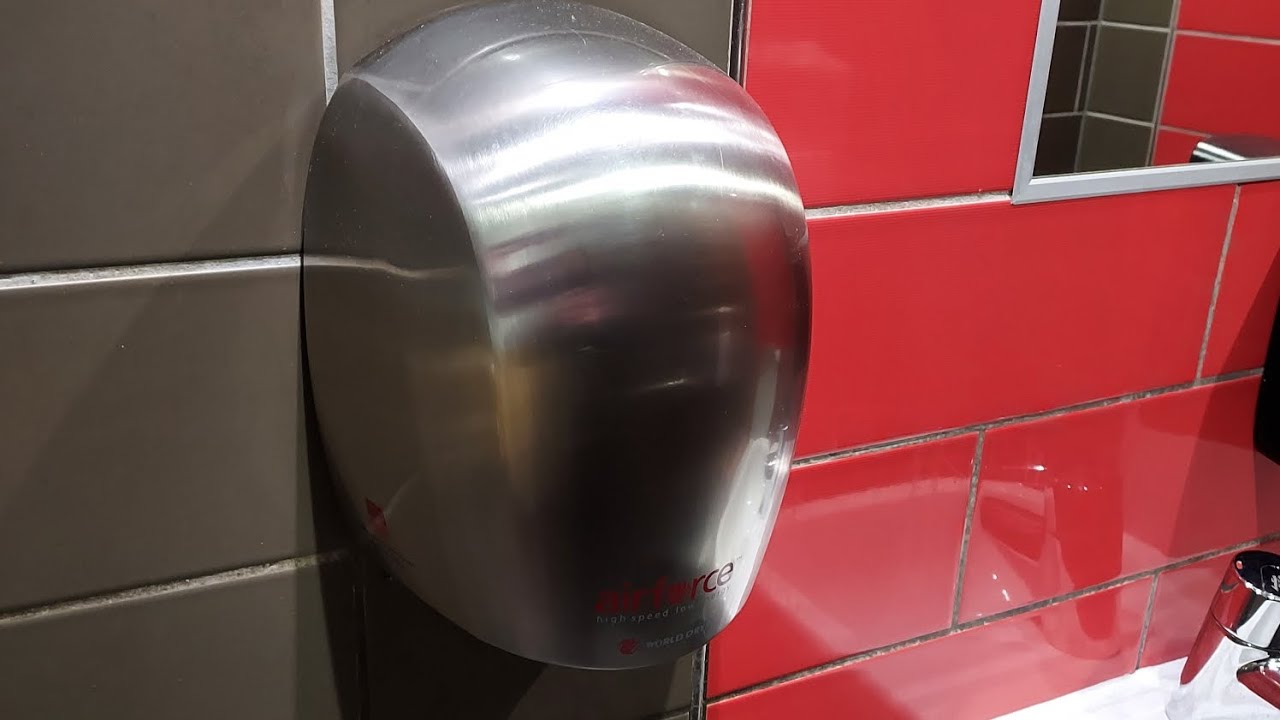 Lovair Airfury And World Dryer Airforce Hand Dryers At Costa Coffee In St Oswalds RP In Gloucester