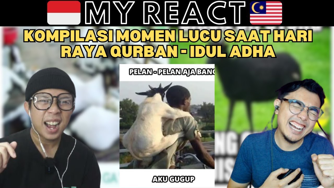 KOMPILASI MOMEN LUCU SAAT HARI RAYA QURBAN - IDUL ADHA