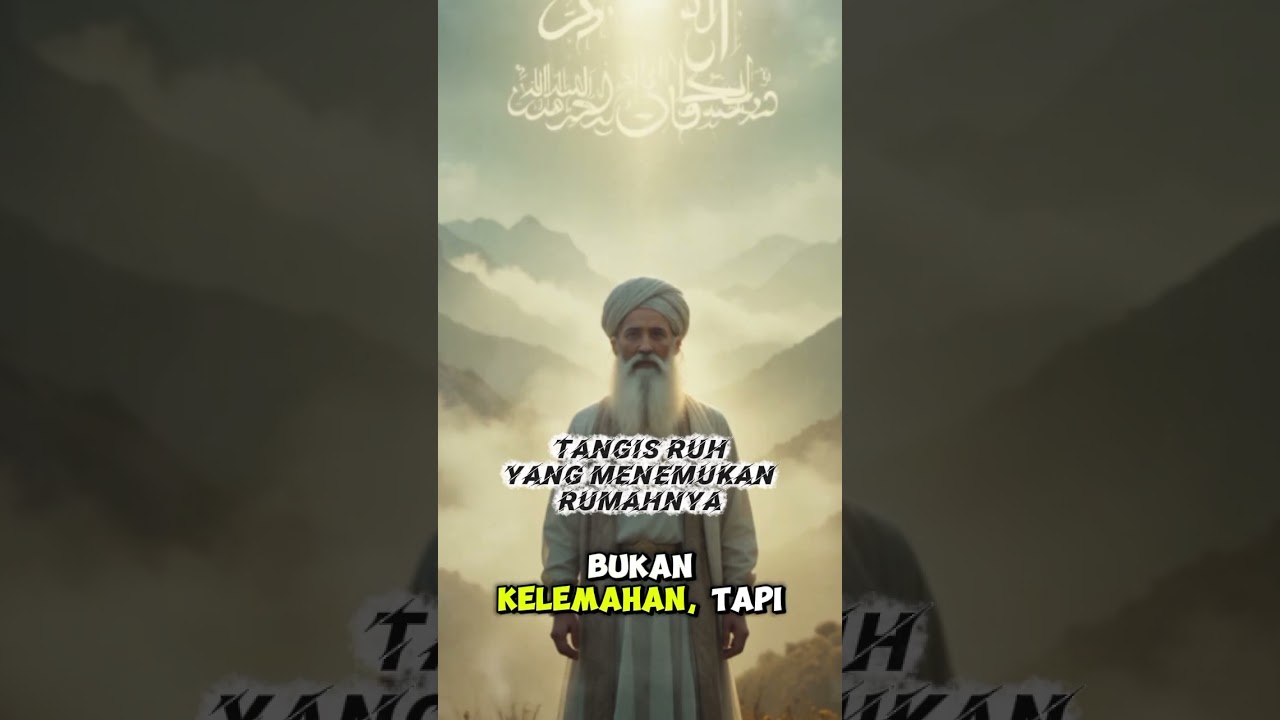 tangis ruh yang menemukan rumahnya