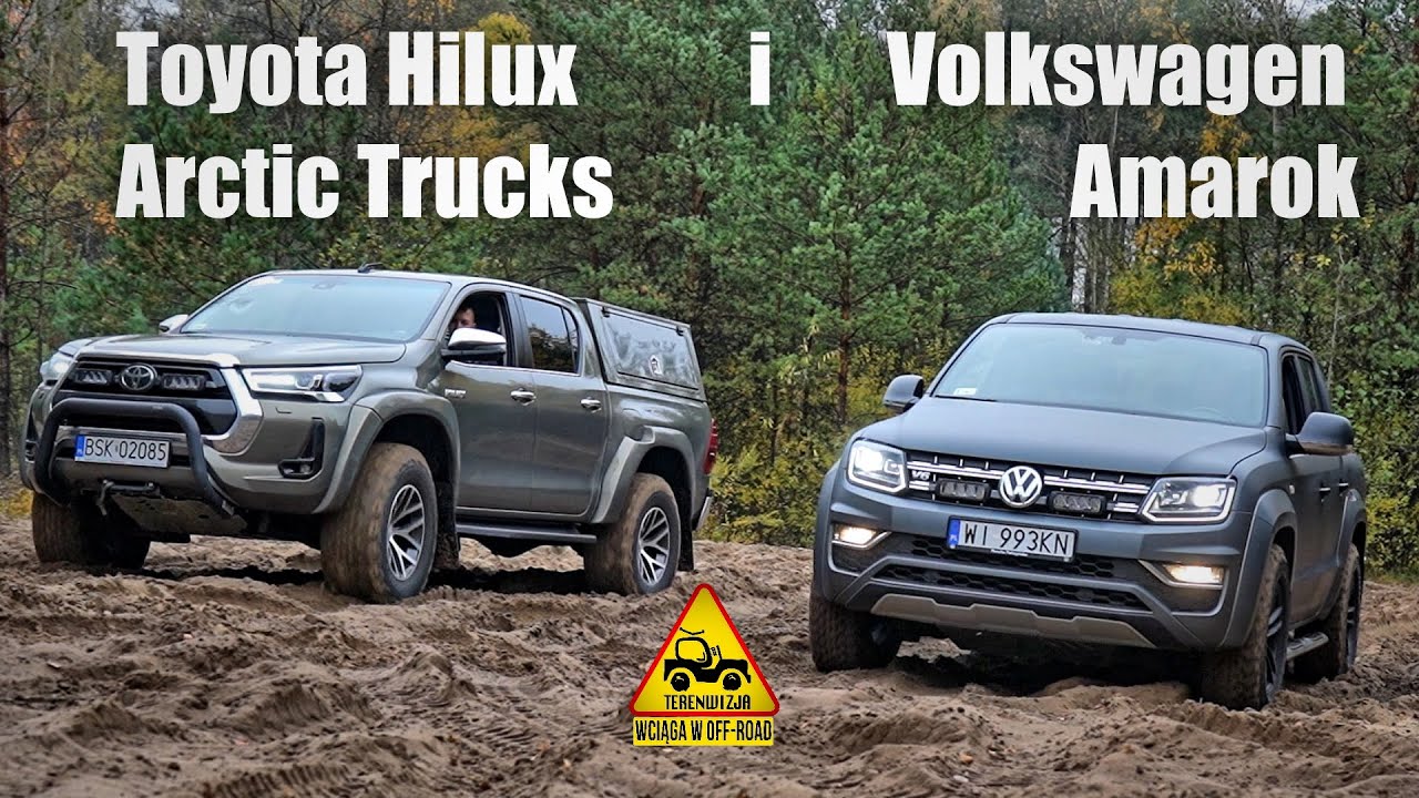 Toyota Hilux Arctic Trucks i Volkswagen Amarok w Terenwizji
