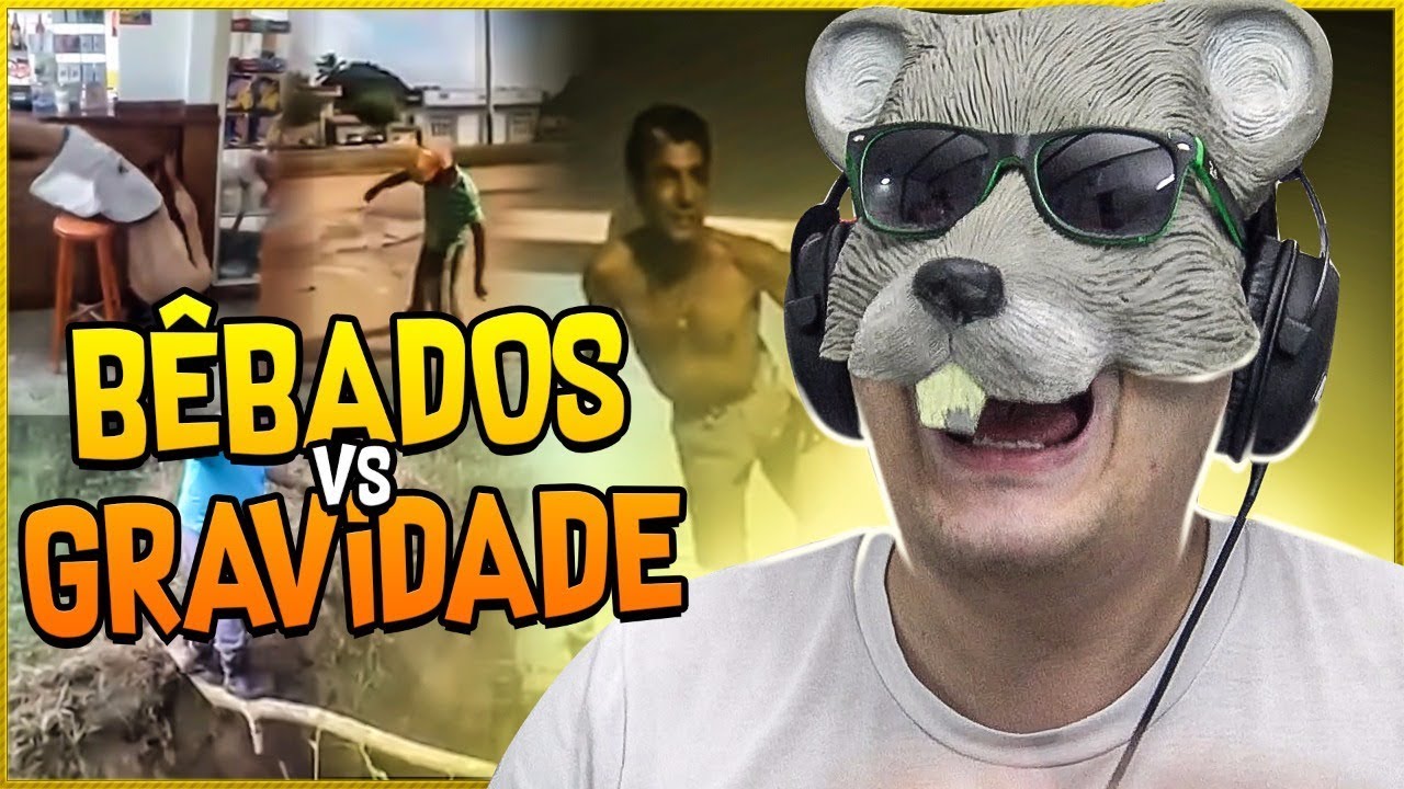 O GRANDE INIMIGO DO BEBADO É A GRAVIDADE