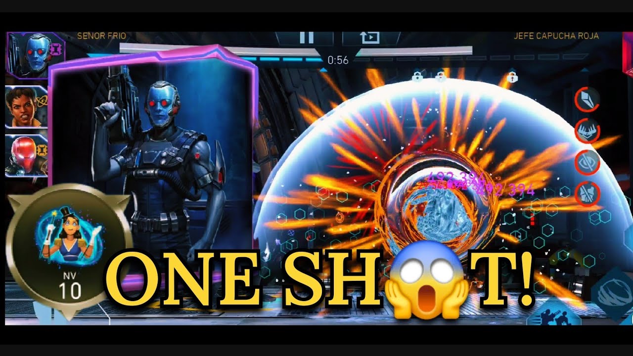 ONE SHOT!🔥 MR. FREEZE with Puppet(Marioneta) On H7 ON ICE Solo Raid in Injustice 2 Mobile Gameplay