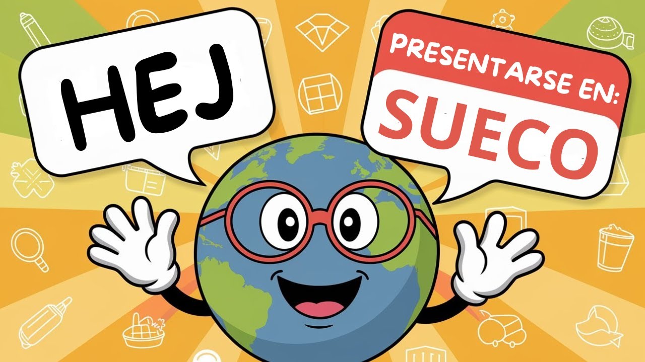 Cómo PRESENTARSE en Sueco, 📚 Aprende SUECO BÁSICO 🗣️ | Saludos y Frases