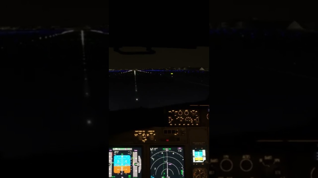 Посадка в Нью-Йорке Кенеди (первые удачные посадки радуюсь))) #msfs20 #aviation #авиация