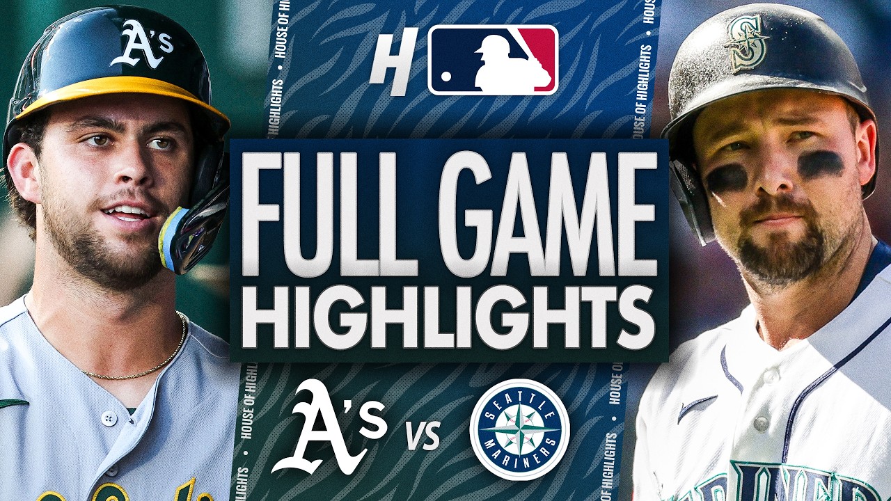 Athletics против Seattle Mariners &mdash; ЛУЧШИЕ МОМЕНТЫ МАТЧА 🔥 5 сентября 2026 г., сезон MLB