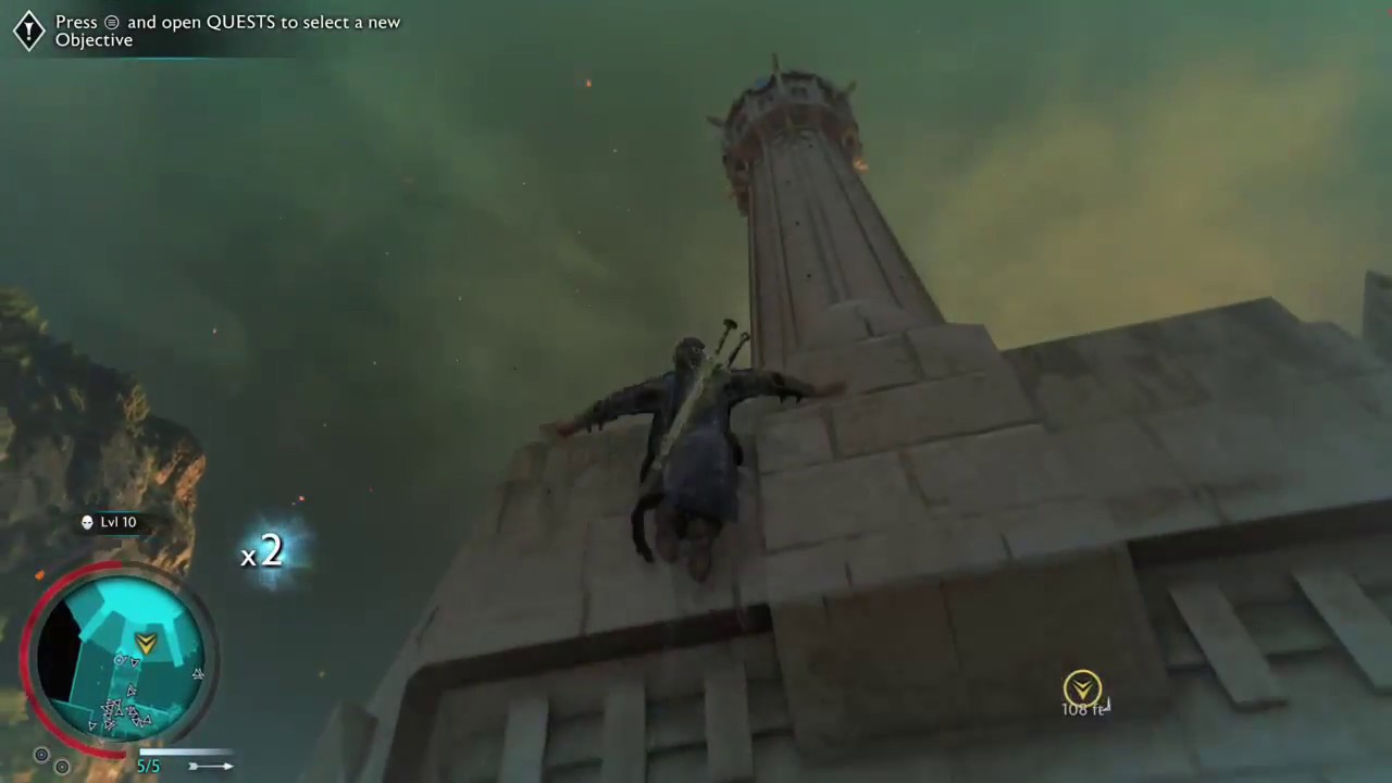 LotR:Me - Shadow of War - Top of Gondorian Citadel Tower