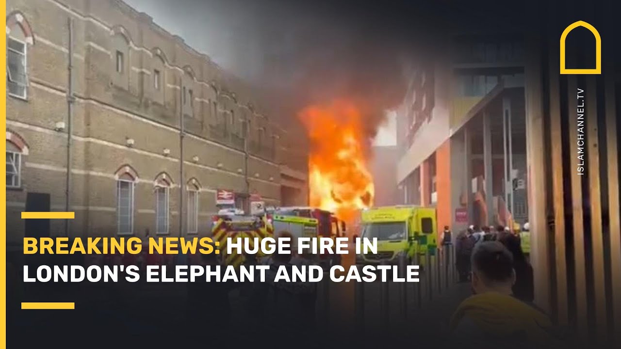 Elephant and Castle fire latest: Nearly 100 firefighters tackle huge blaze