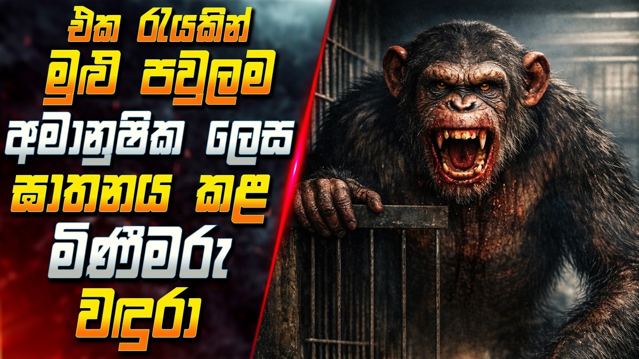 එක රැයකින් මුළු පවුලම අමානුෂික ලෙස ඝාතනය කළ මිණීමරු වඳුරා 😱 2026 Full Movie | Inside Cinema