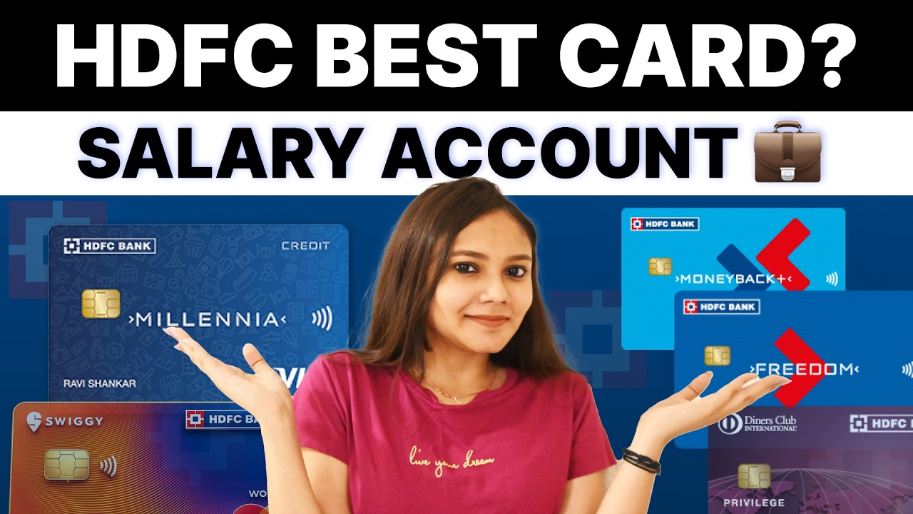Лучшая кредитная карта HDFC для зарплатного счета | Руководство для начинающих #вирусный #тренд