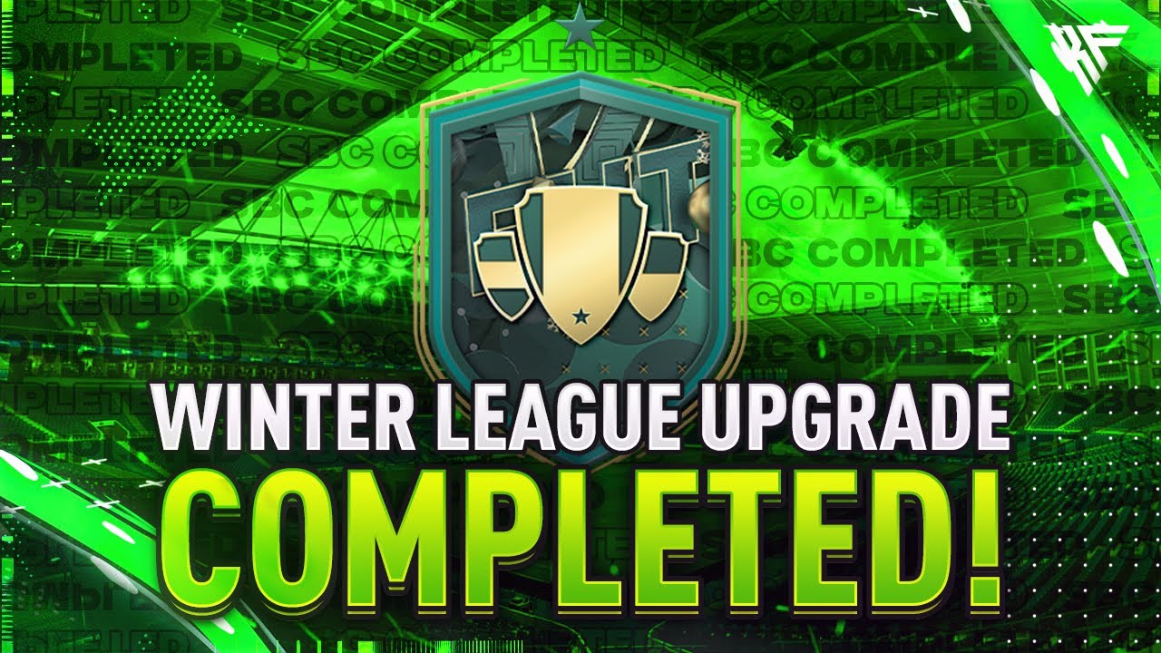Winter League Upgrade SBC Completed - Tips & Cheap Method - Fifa 23