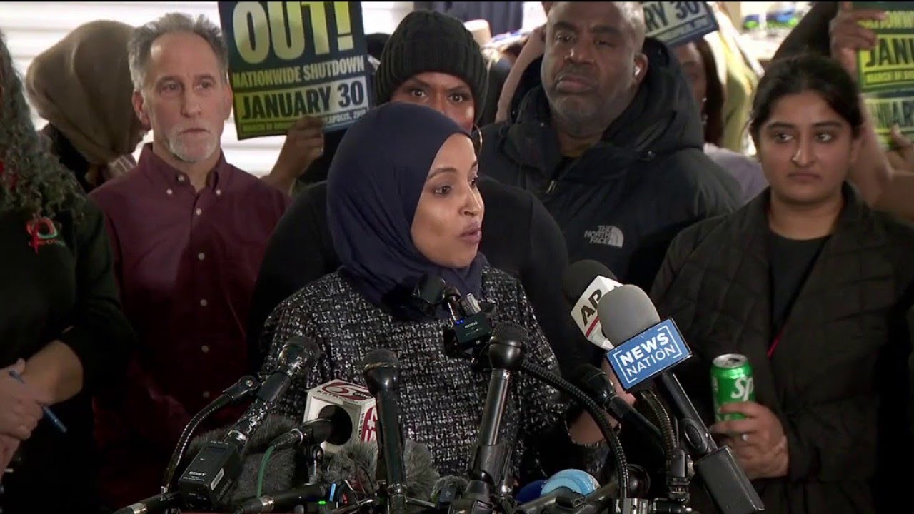 Ilhan Omar says she won't 'back down' after town hall attack