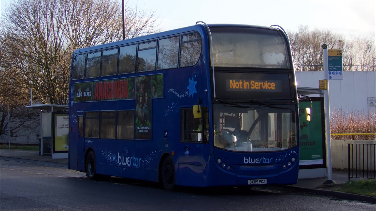 Thrash | Bluestar Enviro400 1268 (BX09 PGZ) | Route 19A