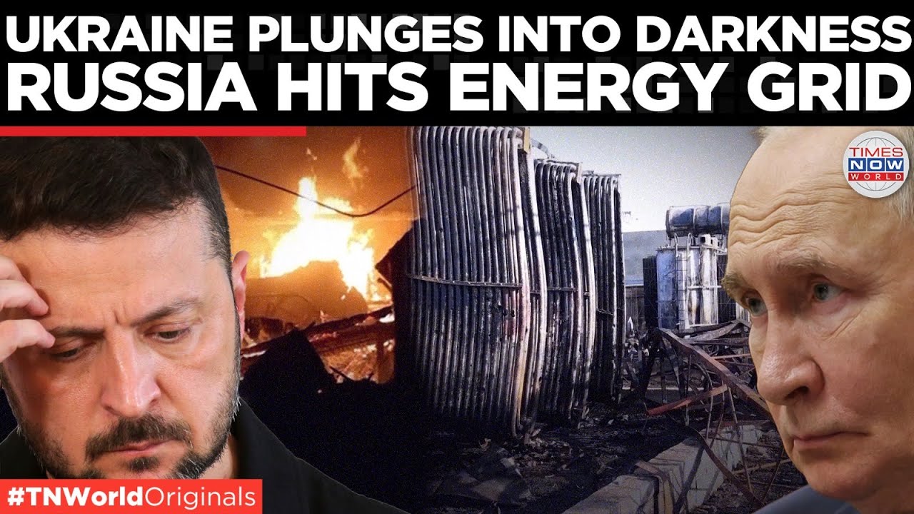 UKRAINE BLACKOUT: Russian Strikes Cut Electricity in Dnipropetrovsk & Zaporizhzhia | Times Now World