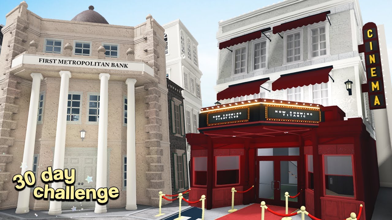 THE FINAL BUILDINGS! finishing up the last section (day 11-13) | ROBLOX Bloxburg