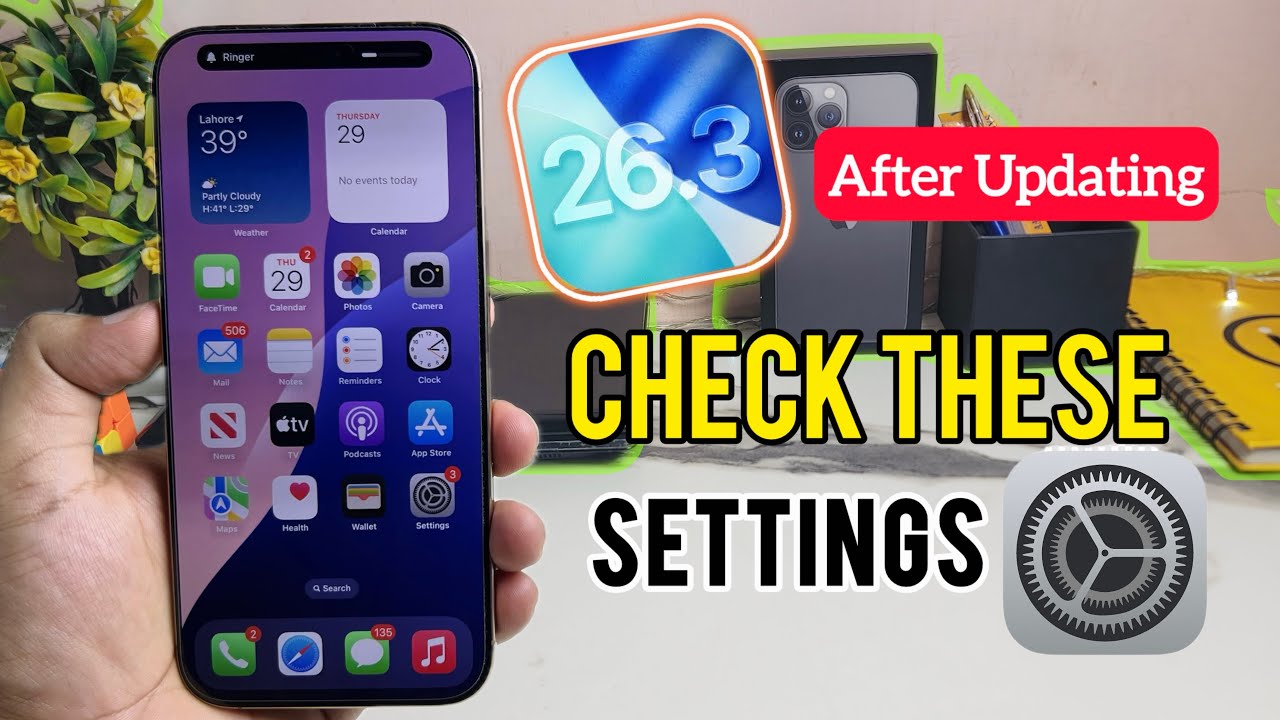 iOS 26.3 | Check These Settings immediately After Update your iPhone
