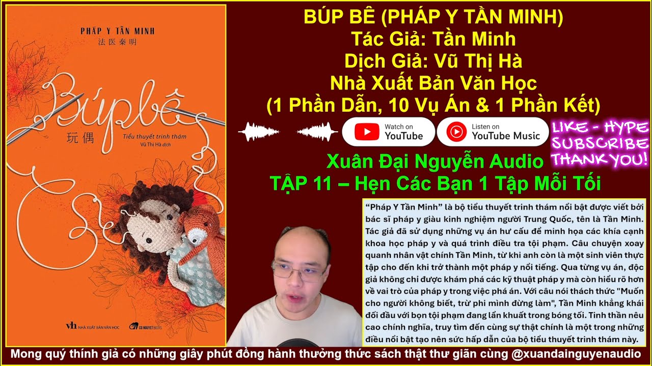 Búp Bê_Pháp Y Tần Minh | Tập 11 | Xuan Dai Nguyen Audio