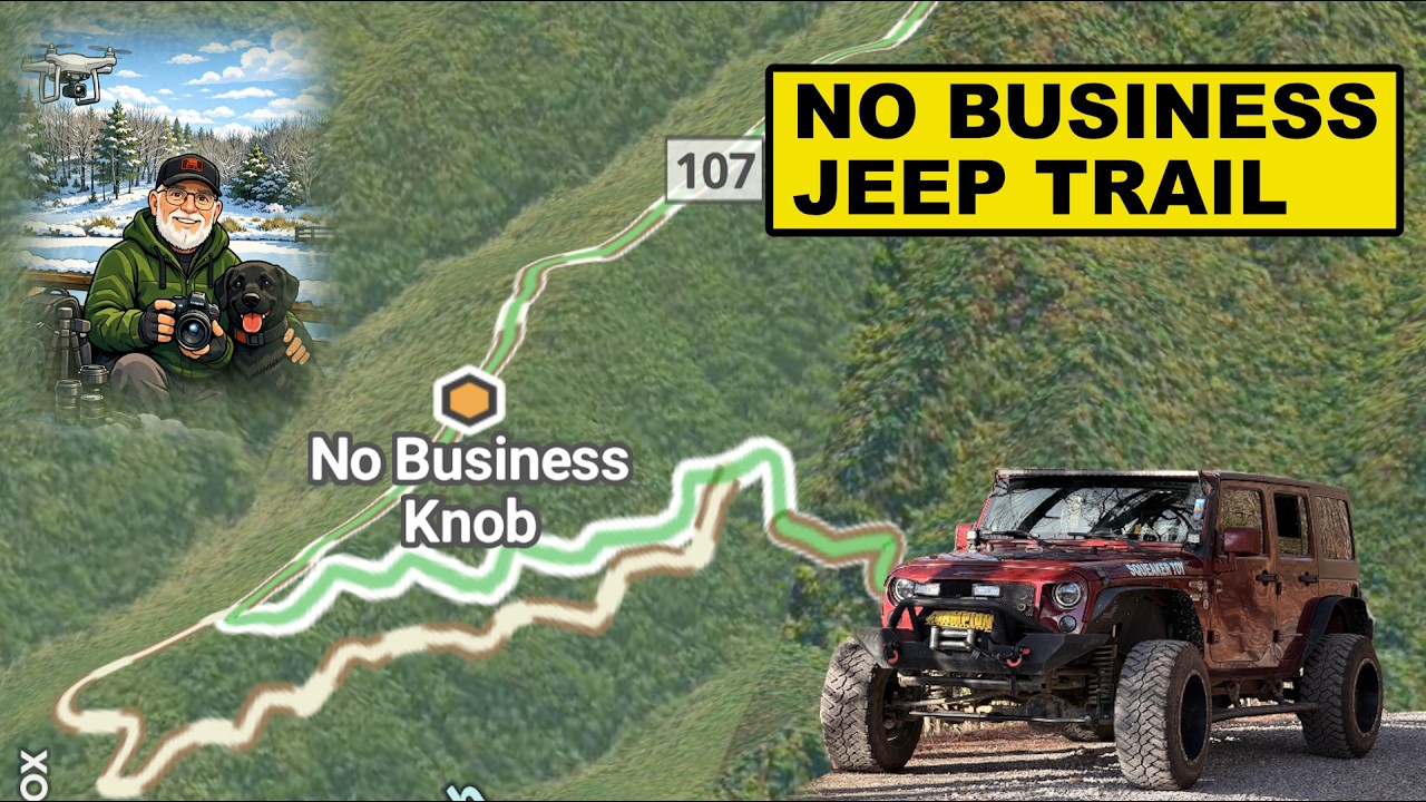 No Business Jeep Trail in Erwin Tennessee
