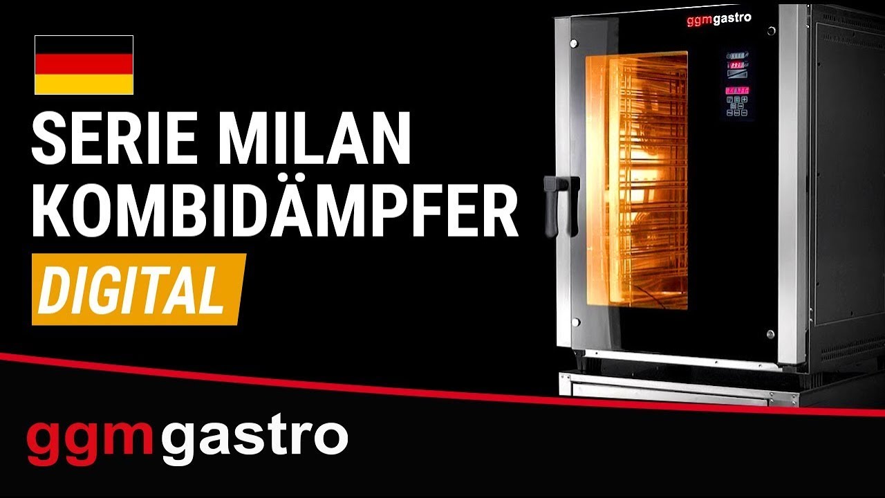 Kombidämpfer Serie Milan KB   DIGITAL   GGM Gastro