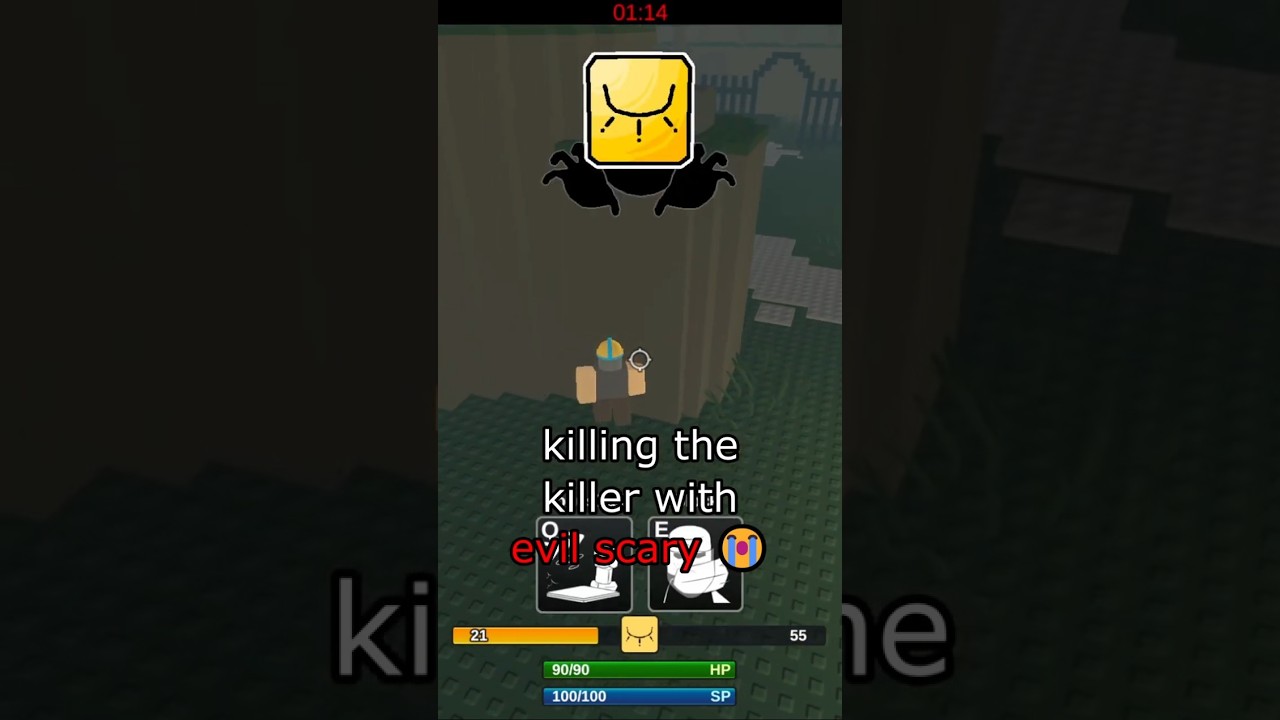 KILLING THE KILLER with EVIL SCARY || die of death #dieofdeath #dod #roblox #forsaken
