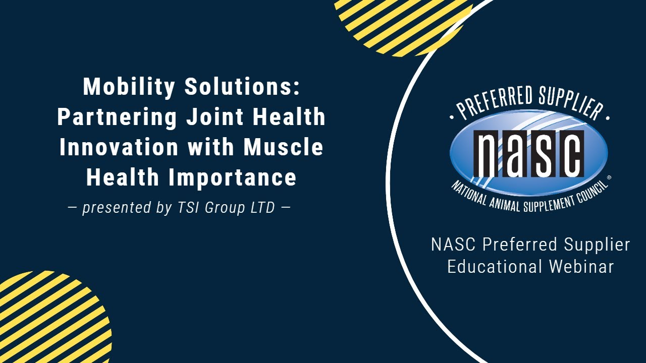 Mobility solutions: partnering joint health innovation and muscle health importance