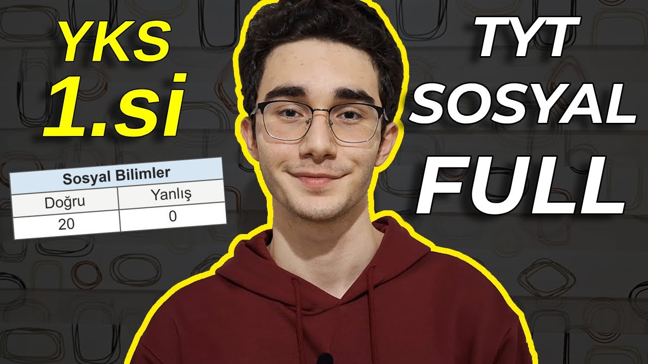 TYT Sosyal adına HER ŞEY