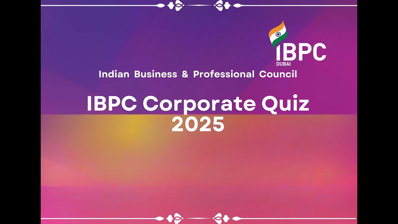 IBPC Corporate Quiz (16-Feb-25)