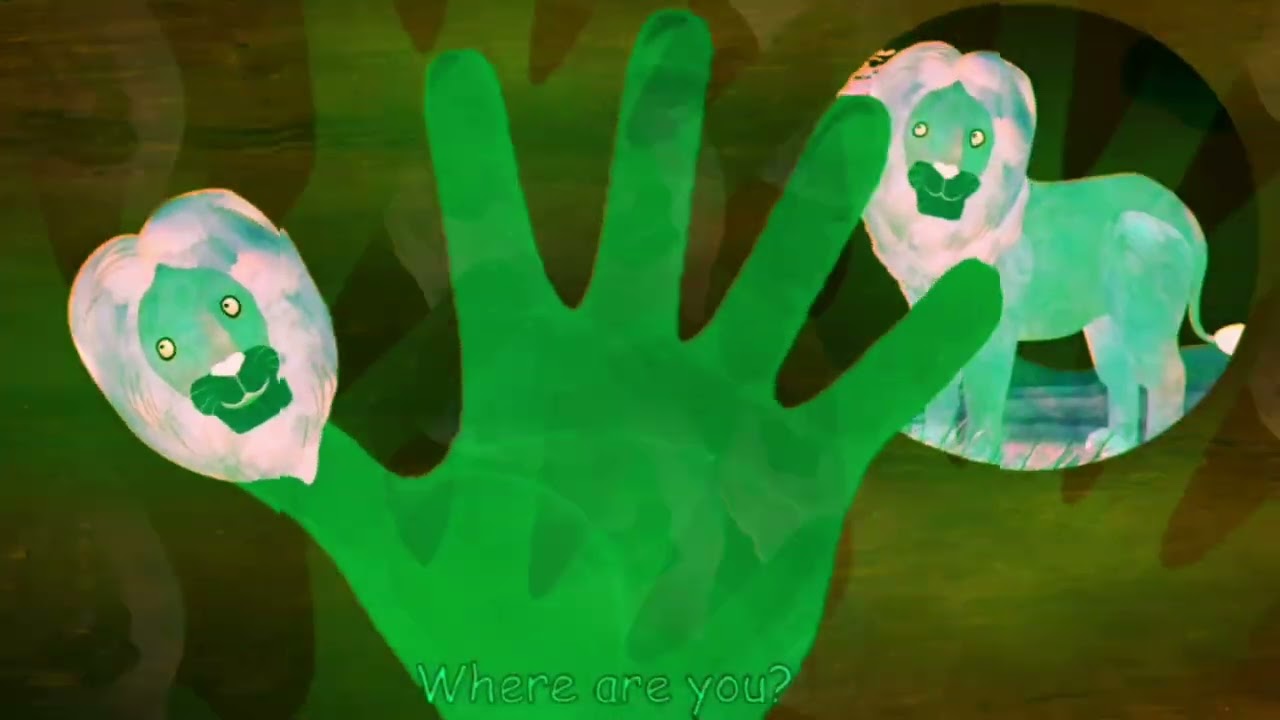 Finger Lion Where Are You? Song////Sponsored Gamavission Csupo Effects 