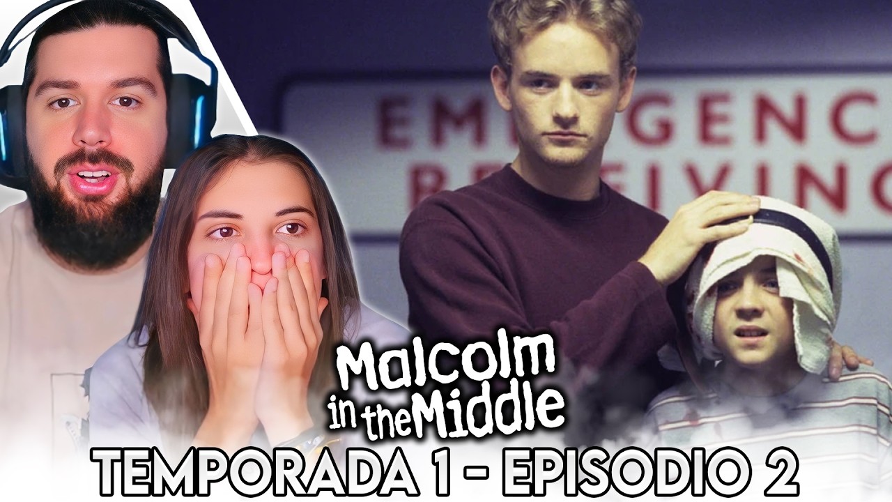 MIS POBRES ANGELITOS - REACCIONANDO MALCOLM IN THE MIDDLE 1X02 POR PRIMERA VEZ