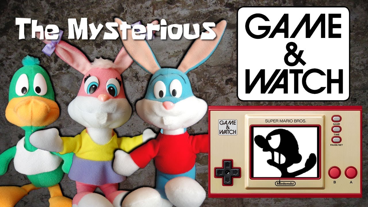 The Mysterious Game & Watch - Tiny Toon Plush-ventures