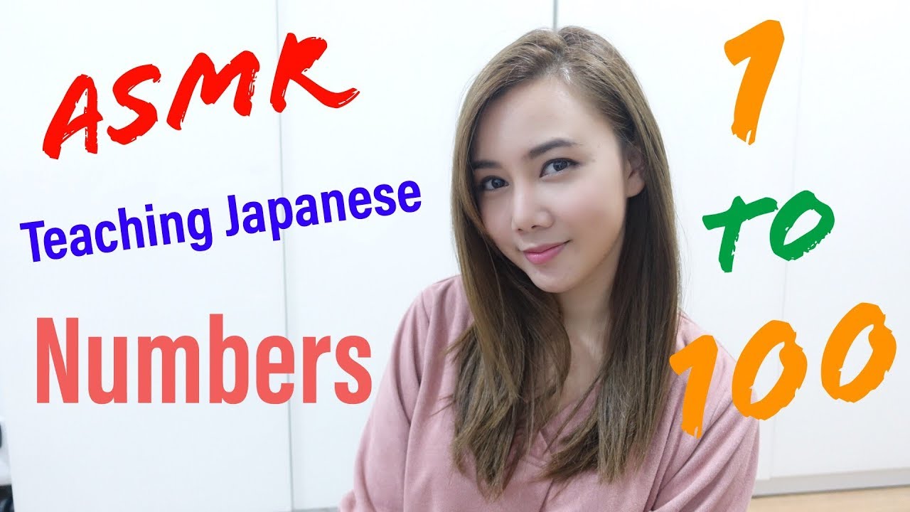 ASMR Japanese - Teaching you Japanese Numbers