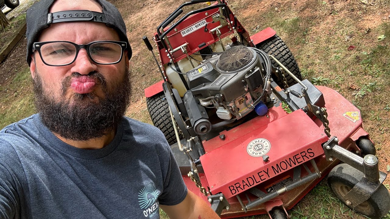 Honest review of a Bradley 52” stand on Mower after 140hrs