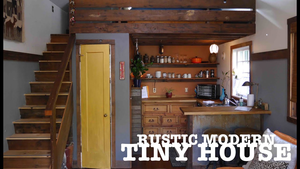 Garage turned into a TINY HOUSE- 