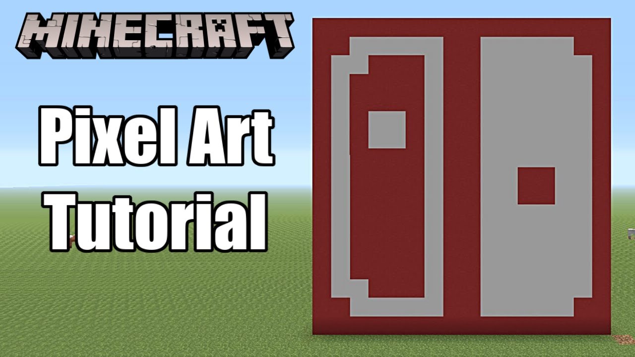 Minecraft Pixel Art Tutorial - Nintendo Switch Logo