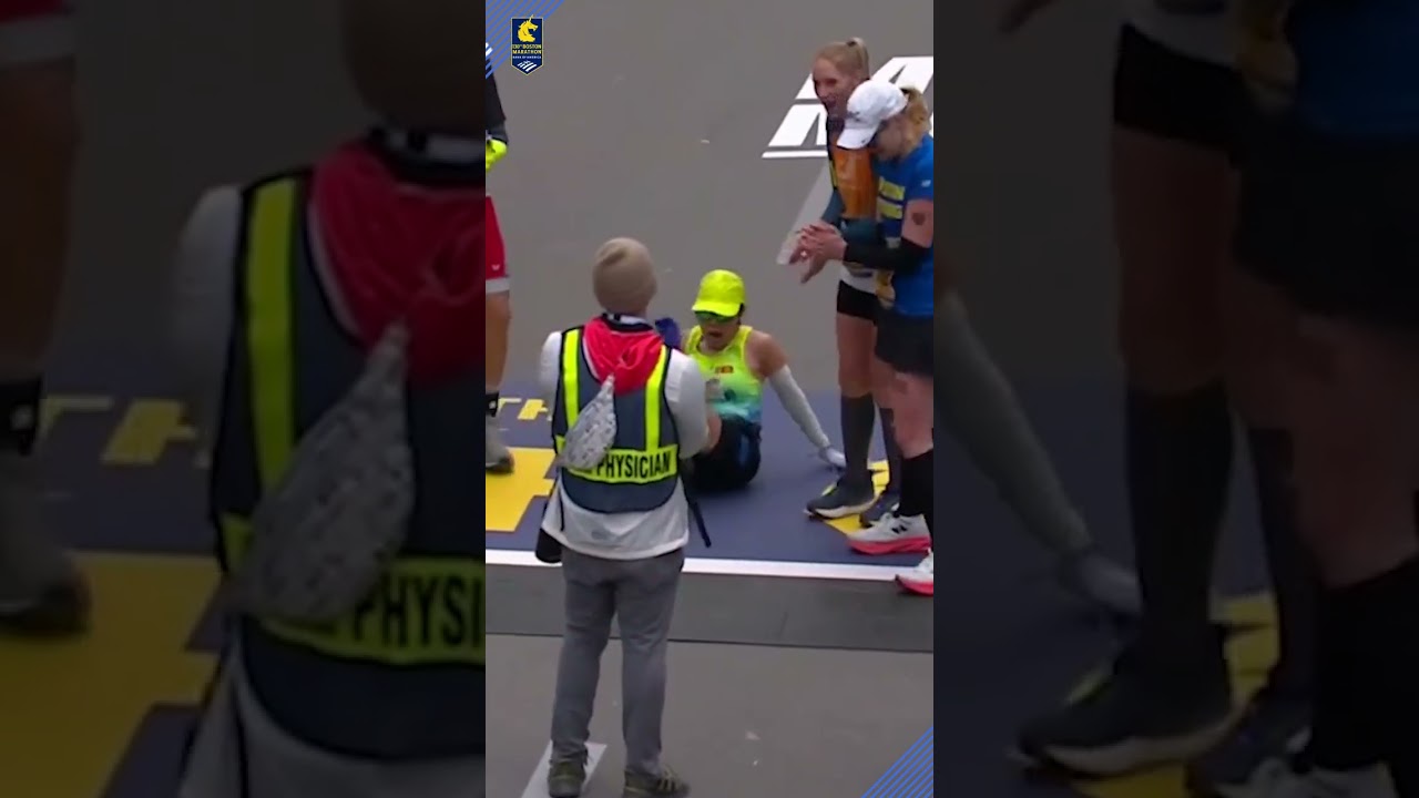 Never give up - We applaude the Boston Marathon runners!