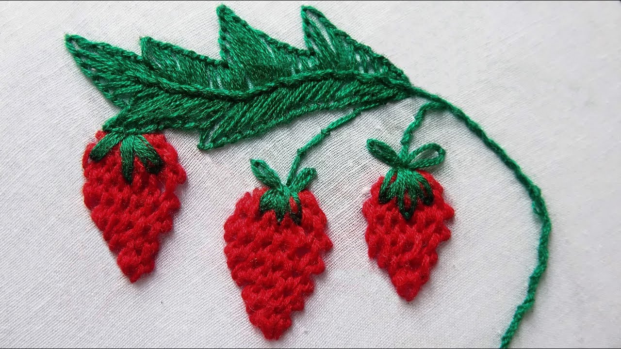 Hand Stitch: Raised Chain Stitch