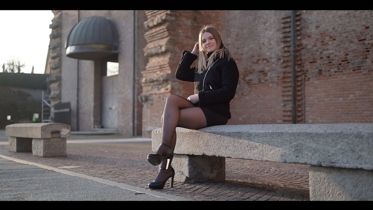 HOSIERY FASHION FILM : Pantyhose, Stockings, Heels, Mini Skirt (4K)