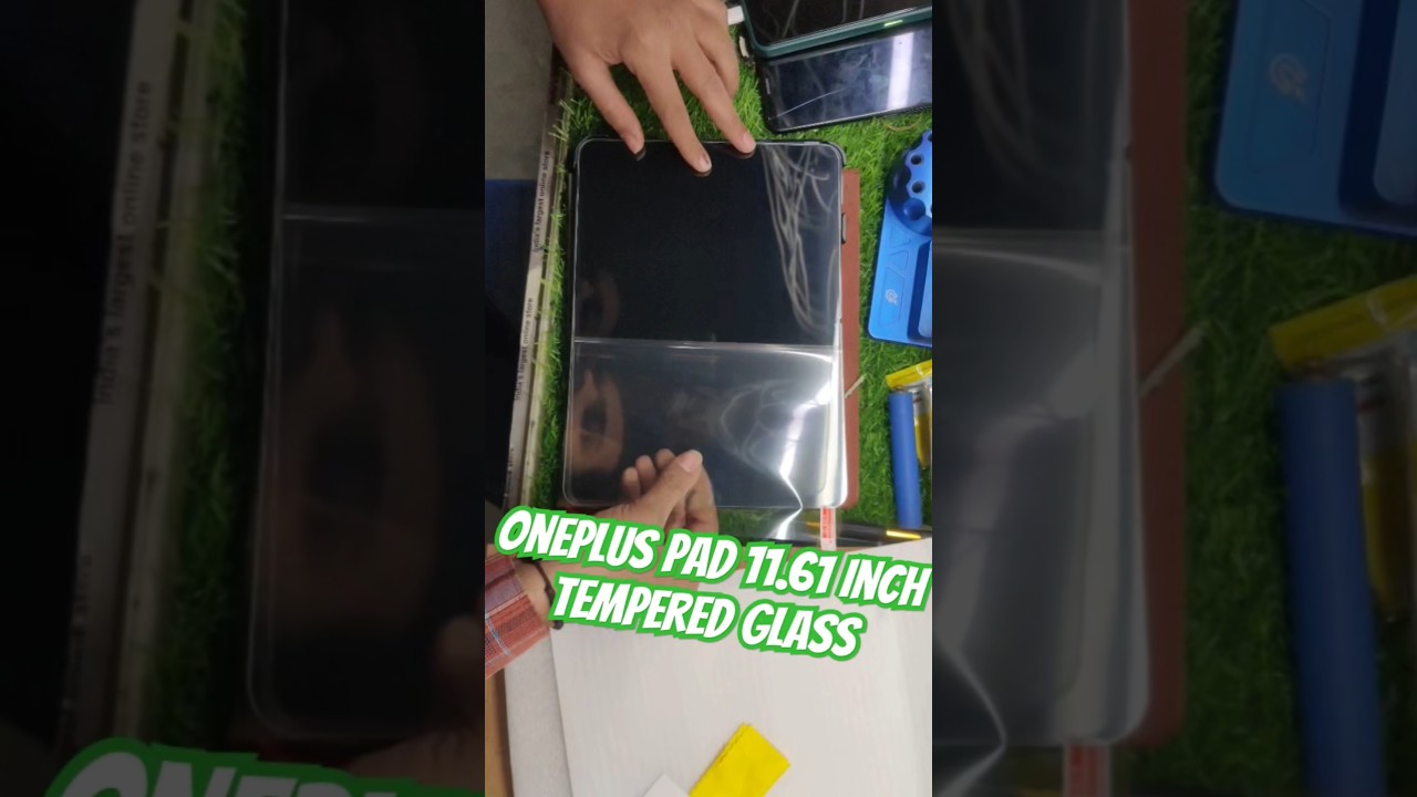 OnePlus Pad 11.61 Inch Tempered Glass #oneplus #mobilerepairing #reels #oneplus12series