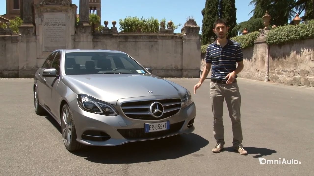 Mercedes Classe E ibrida diesel, la prova su strada di un vero autista NCC sulla Bluetec Hybrid