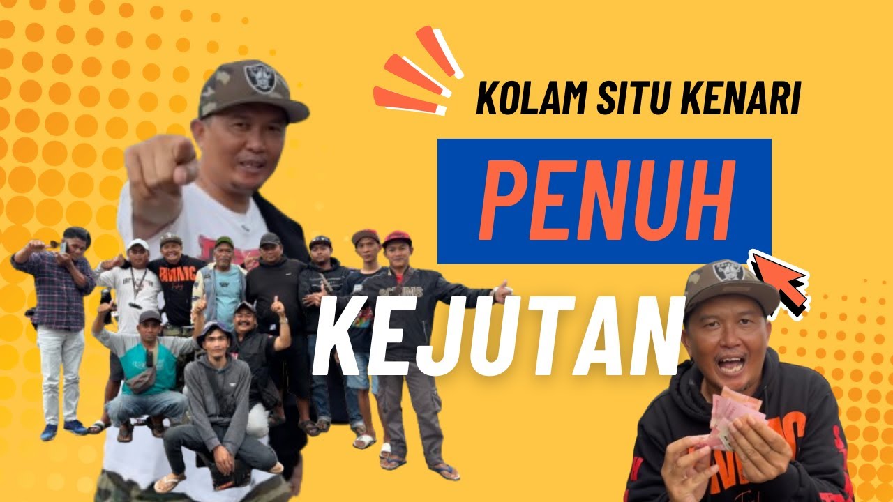 🎣 Mancing Penuh Kejutan di Situ Kenari! Gak Nyangka Dapat KEJUTAN Ini 😱