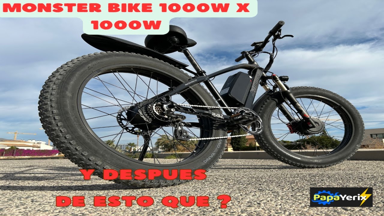 Bicicleta ELÉCTRICA TODO TERRENO / LANKELEISI MG 740 PLUS