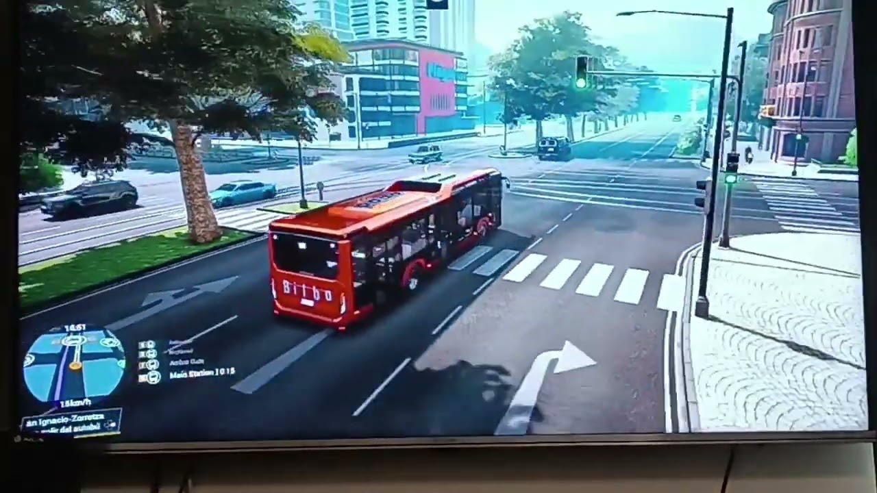 Bus simulator 21 Bilbobus/18 San Ignacio-Zorrotza/ Irizar Ie Bus=Scania Citywide