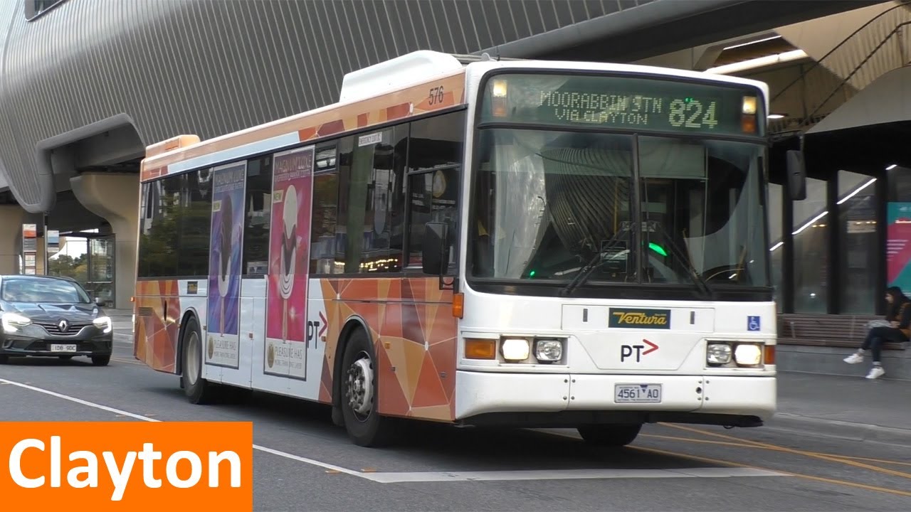 Buses at Clayton - Melbourne Transport