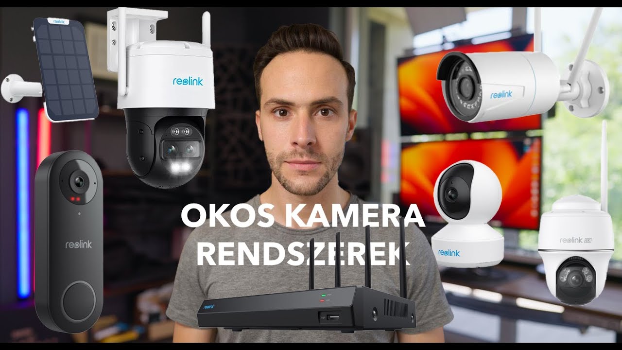 Ez az OKOS KAMERA RENDSZER mindent is tud ✖️ Reolink ✖️ SZÁNTÓ PÉTER