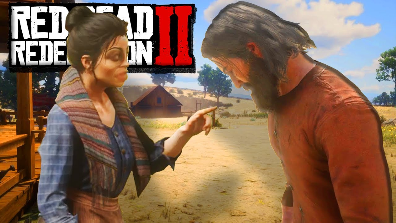 Джон ПОКИДАЕТ Эбигейл в Red Dead Redemption 2 | Смешные моменты в RDR2