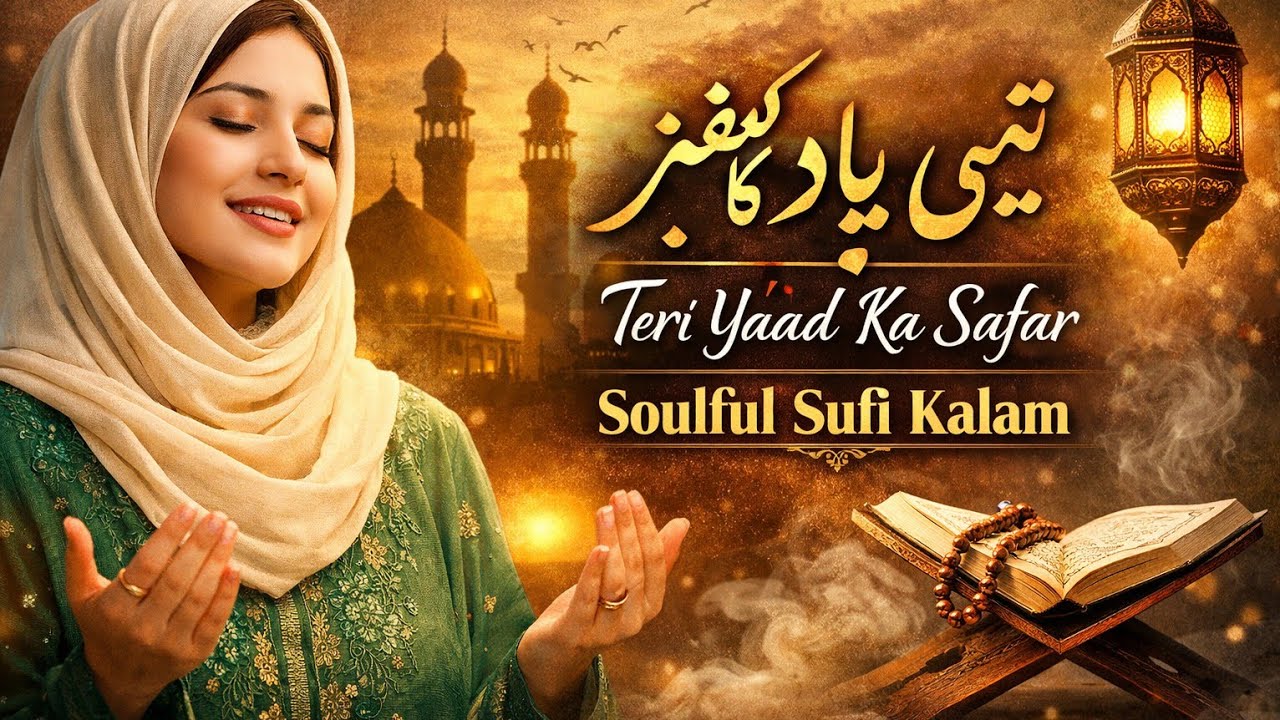 Soulful Sufi Kalam 2026 | Teri Yaad Ka Safar | Emotional Urdu Sufi Nasheed #vibeversehits