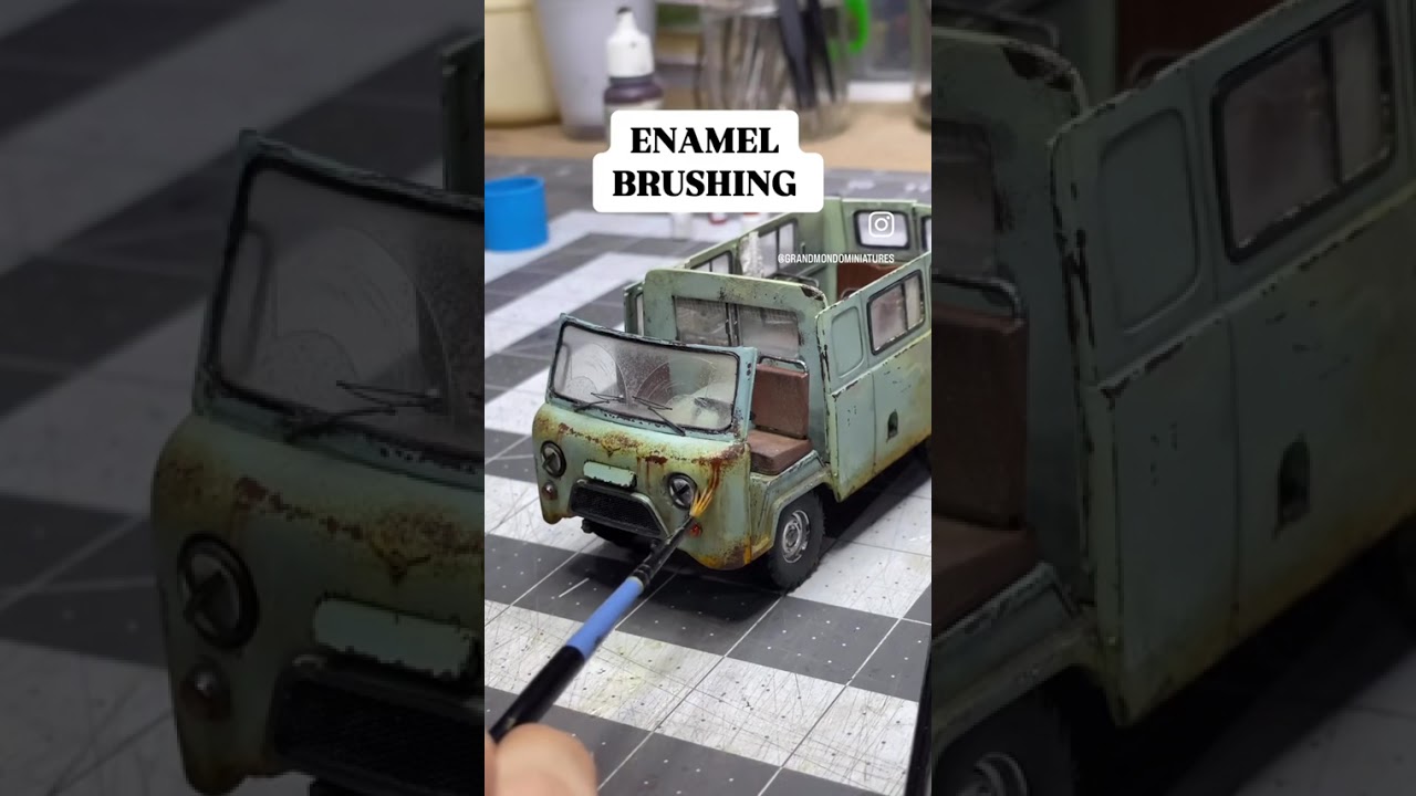 TUTORIAL-Realistic Miniature Painting Techniques #diorama #miniaturasrealistas #artist #miniatureart