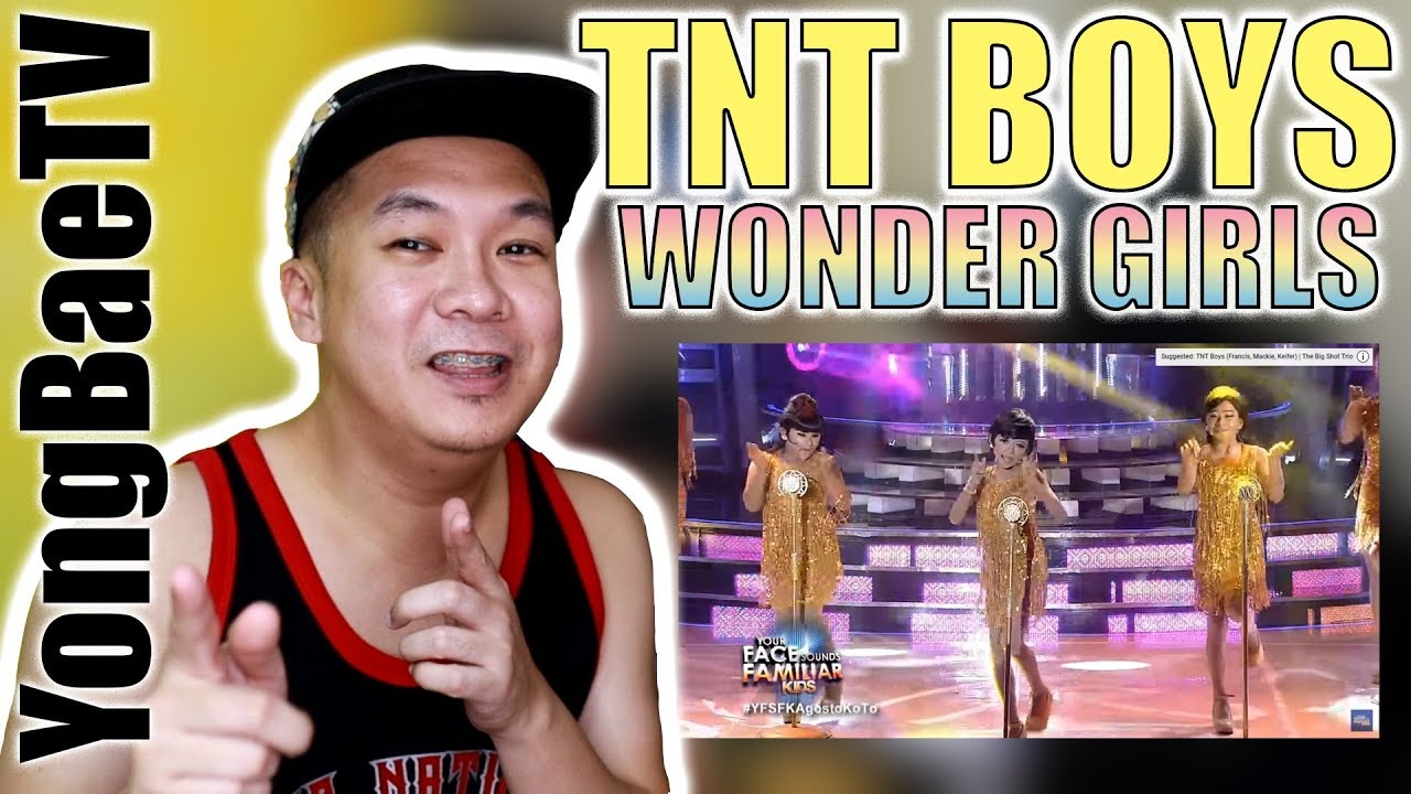 TNT Boys as Wonder Girls | Nobody | Your Face Sounds Familiar Kids 2018 | Reaction | YongBaeTV