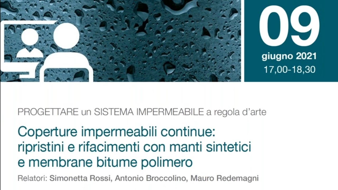 Ripristini e rifacimenti di coperture con manti sintetici e membrane bitume polimero