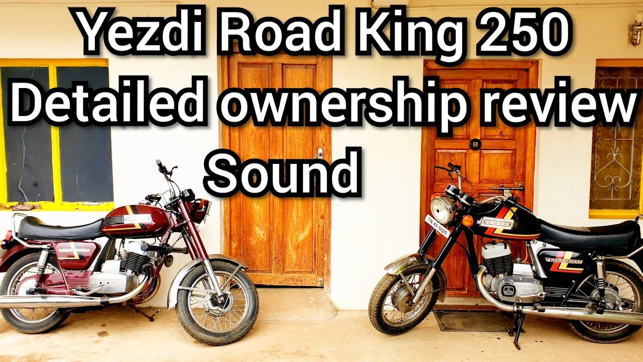 Yezdi roadking 250 detailed ownership review tamil| Old Jawa ownership review | Yezdi sound