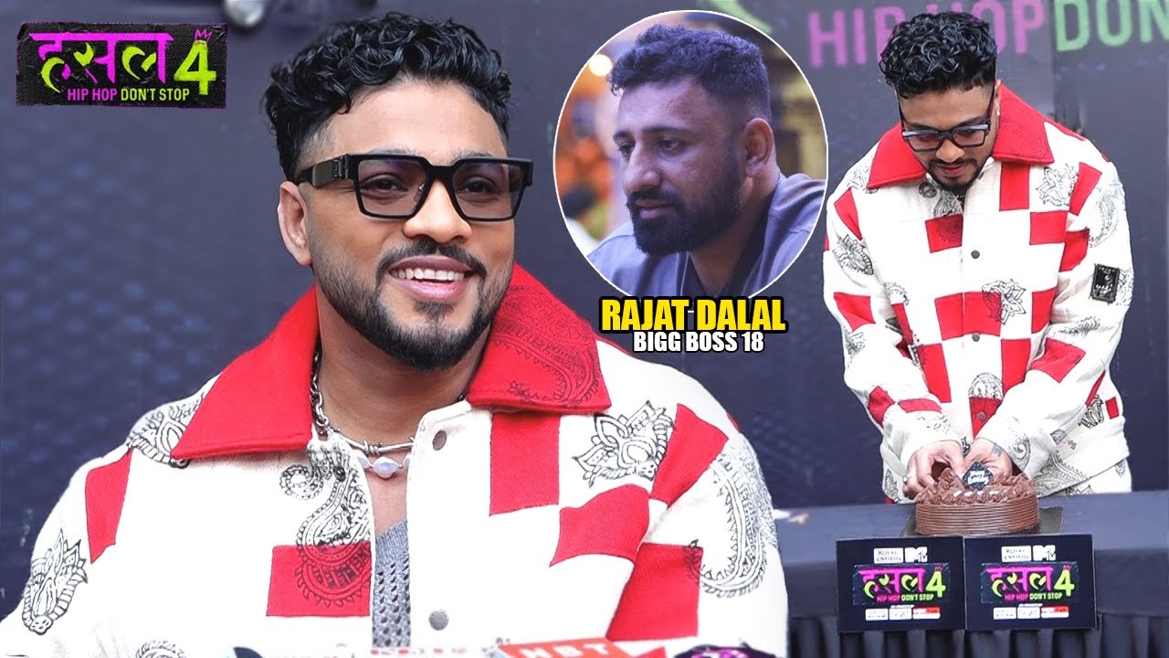 MTV Hustle 4 | Raftaar Celebrates His Birthday With Media And Supports Rajat Dalal In Bigg Boss 18